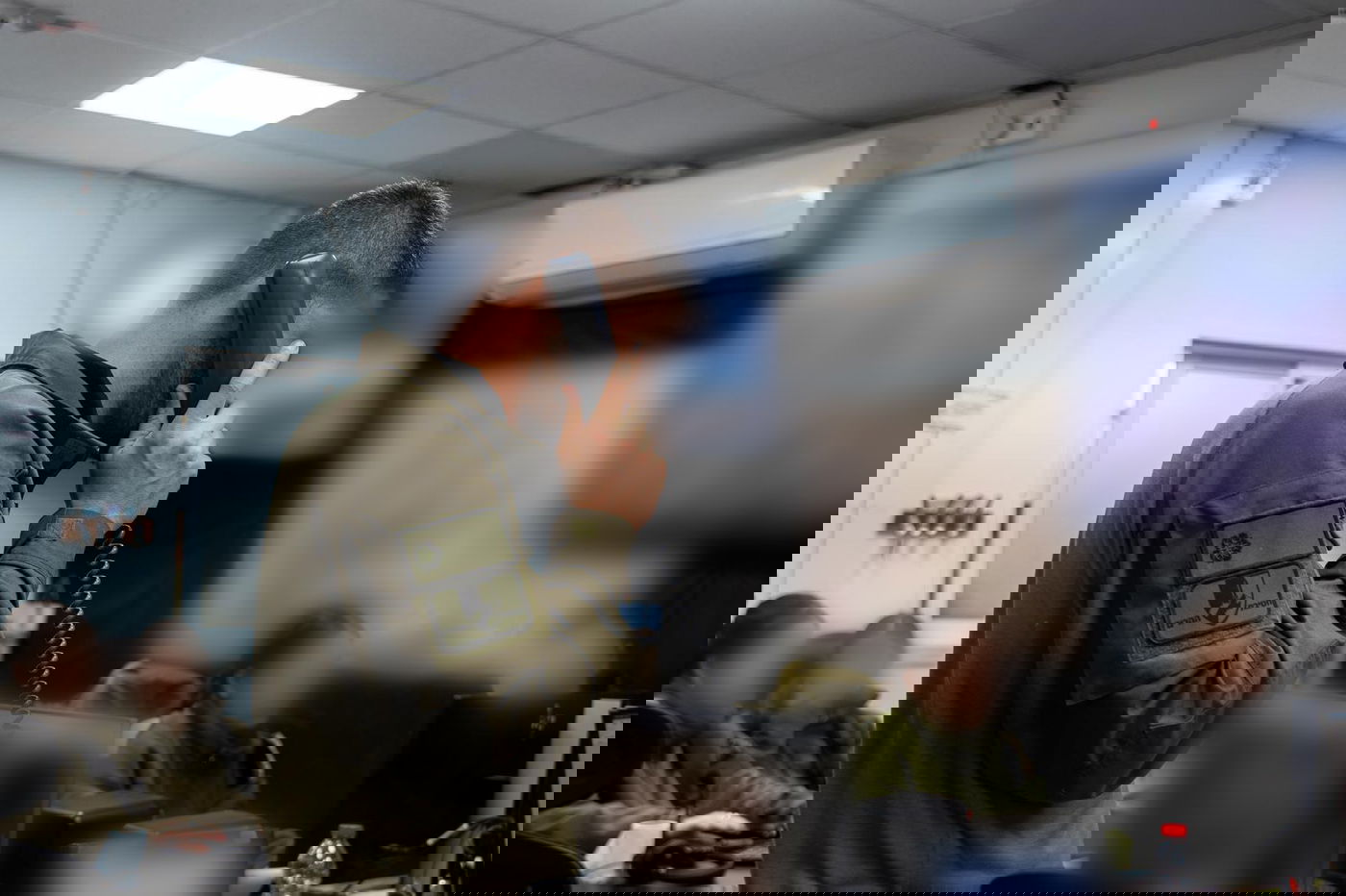 מפקדי וכוחות חטיבת 'ההרים' (810) בתרגיל בגזרת הר החרמון ובהר דב הלבנוני