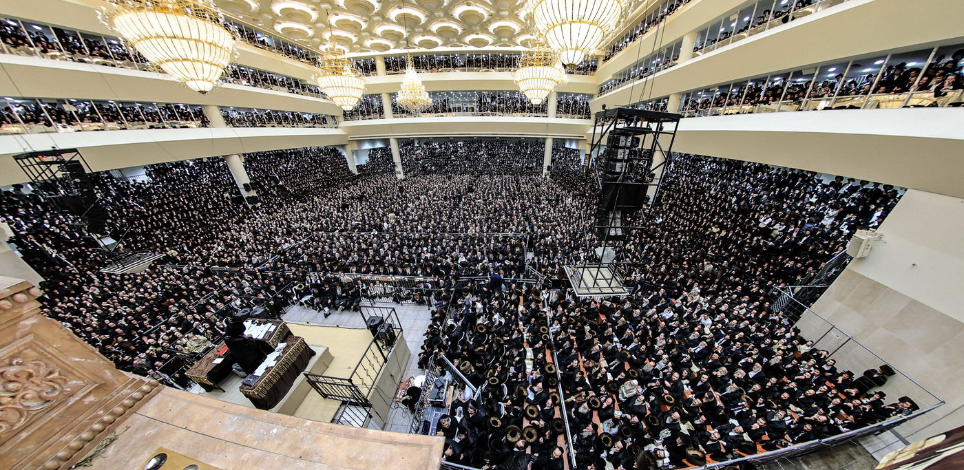 כינוס נגד פגעי הטכנולוגיה ע"י הגה"צ רבי צבי מאיר זילברברג