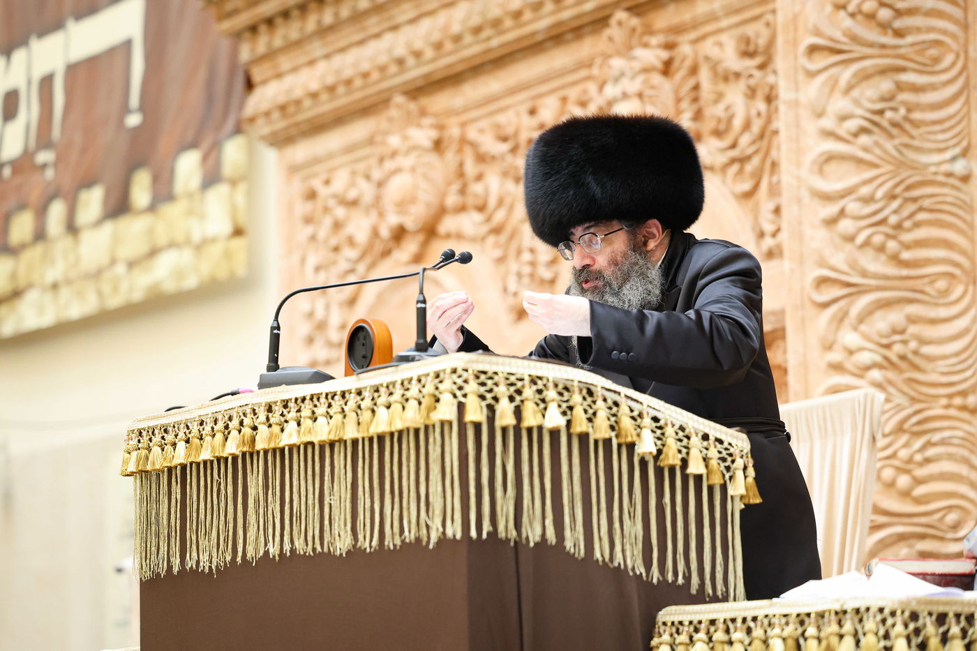 כינוס נגד פגעי הטכנולוגיה ע"י הגה"צ רבי צבי מאיר זילברברג