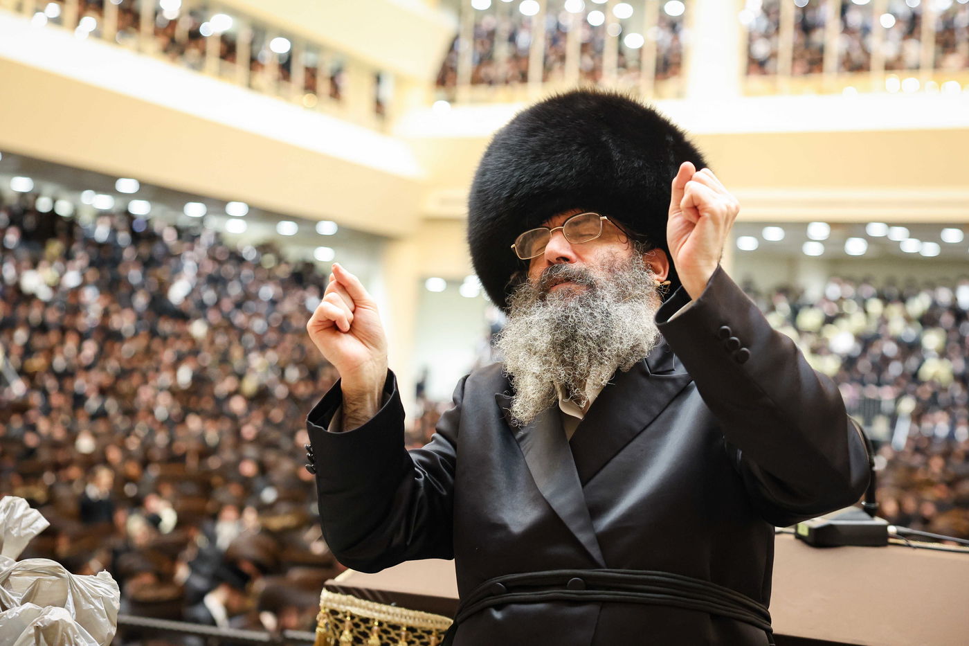 כינוס נגד פגעי הטכנולוגיה ע"י הגה"צ רבי צבי מאיר זילברברג