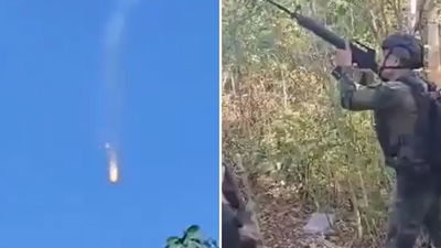 מפגין כשרונות: חייל תאילנדי צלף במדויק מרחוק ברחפן קמבודי | צפו