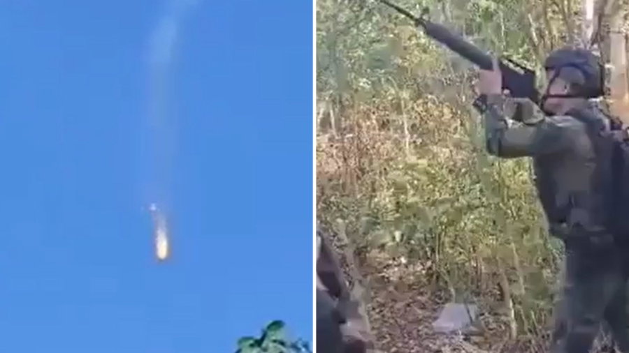 מפגין כשרונות: חייל תאילנדי צלף במדויק מרחוק ברחפן קמבודי | צפו
