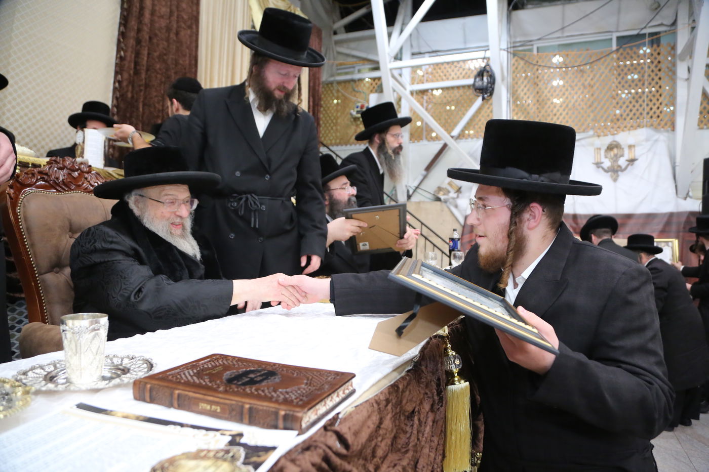 מעמד 'תורתם משתמרת' בפינסק קרלין