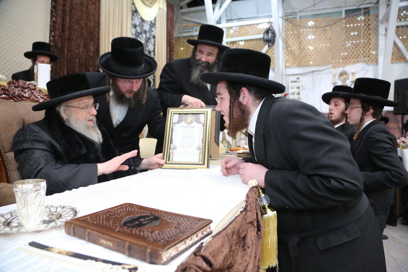 מעמד 'תורתם משתמרת' בפינסק קרלין