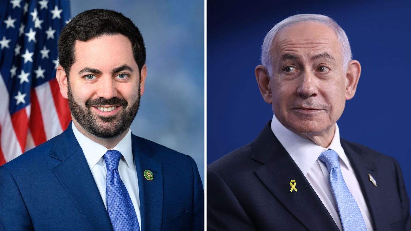 מימין נתניהו, משמאל מייקל לולר