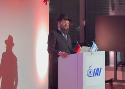 הנאום של הרב החרדי מול מפקדי חיל האוויר: "רגע מרגש של סגירת מעגל"