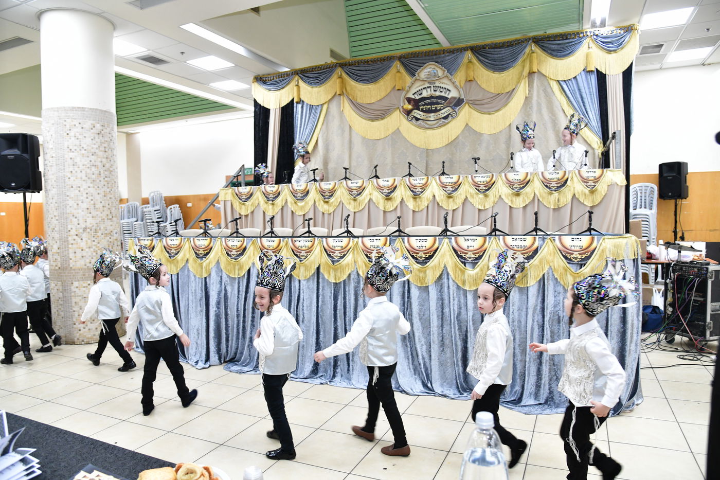 מסיבת חומש בת"ת סערט ויז'ניץ בב"ב