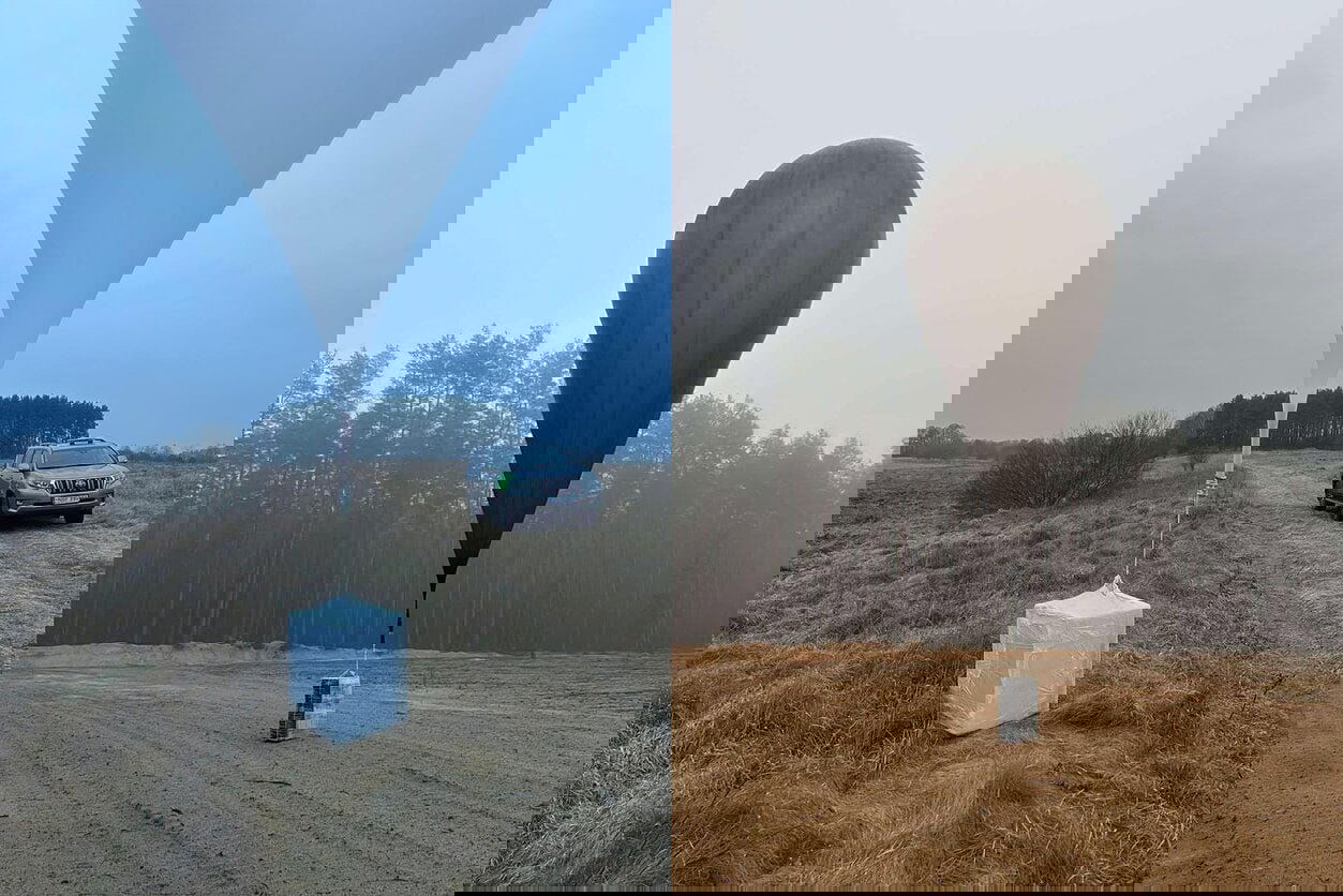 הבלונים שמשוגרים לליטא