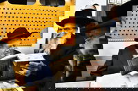 האדמו"ר מאשלג בביקור אצל הגר"ד בצרי