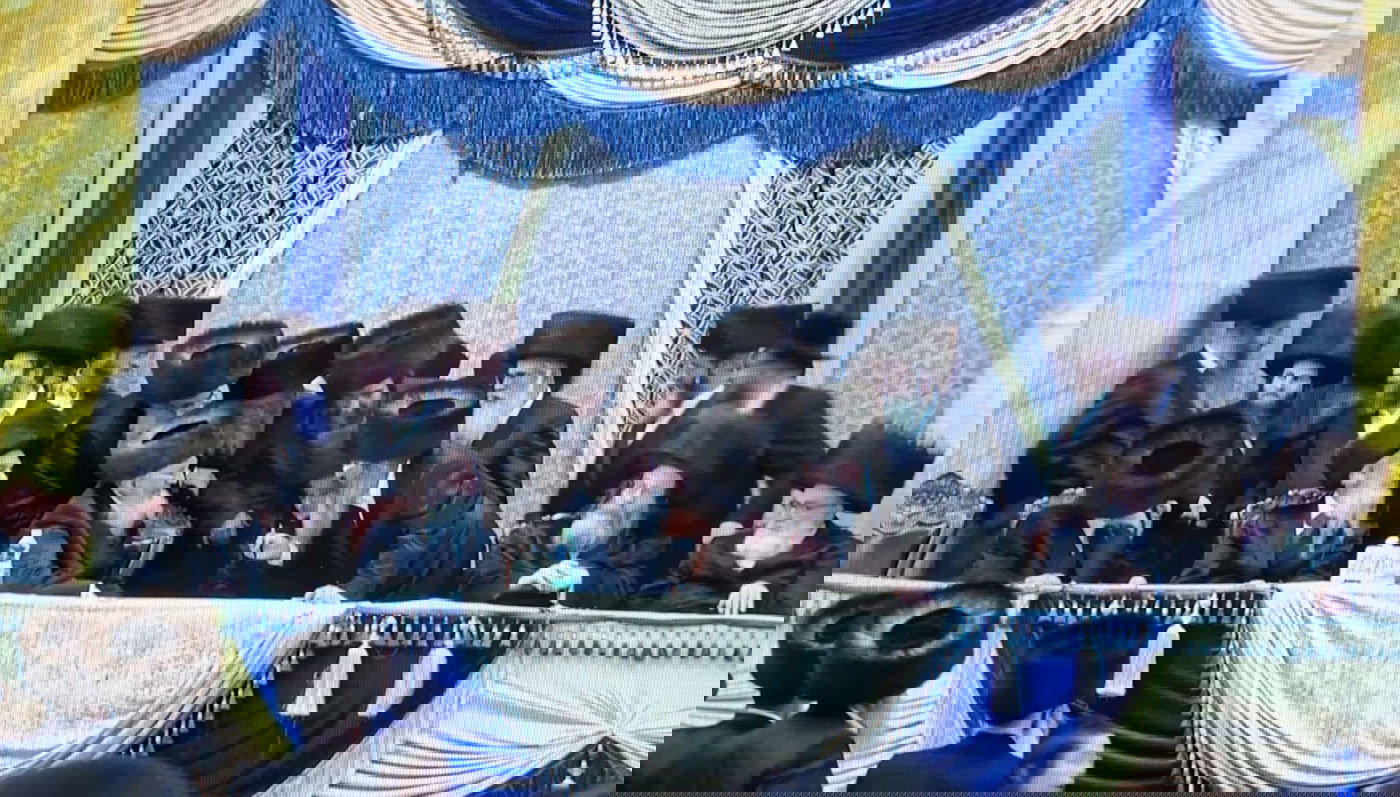 שמחת נישואי נכדת האדמו"ר מקרלין סטולין