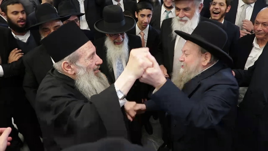 שמחת נישואי נכד המקובל הגה"צ רבי דוד בצרי