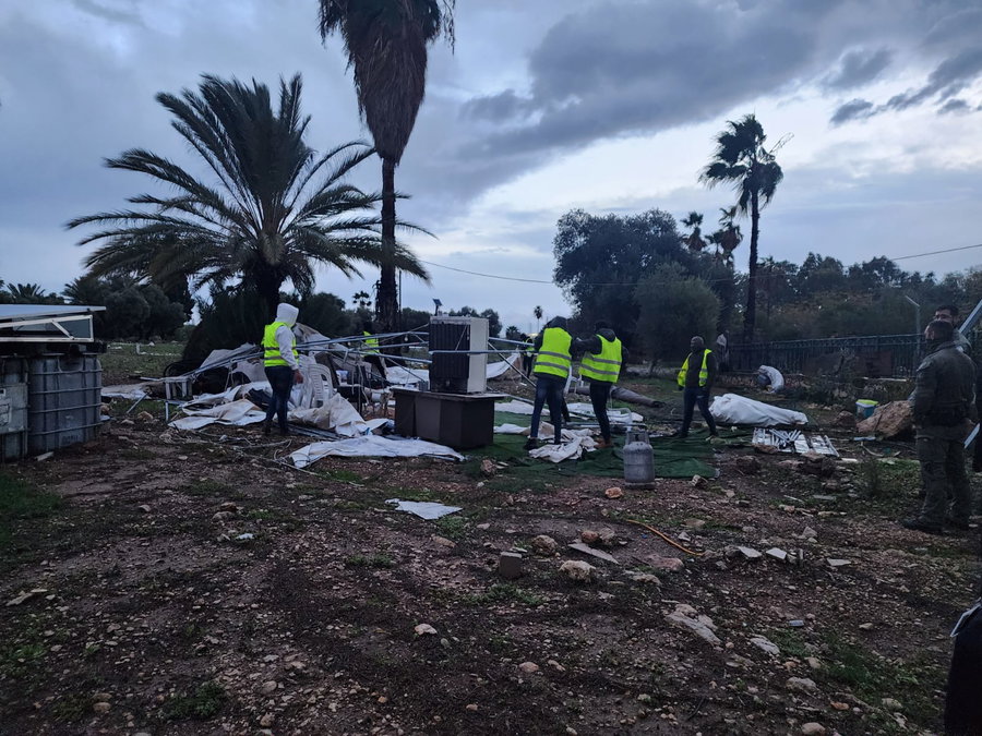 מהליך הפינוי