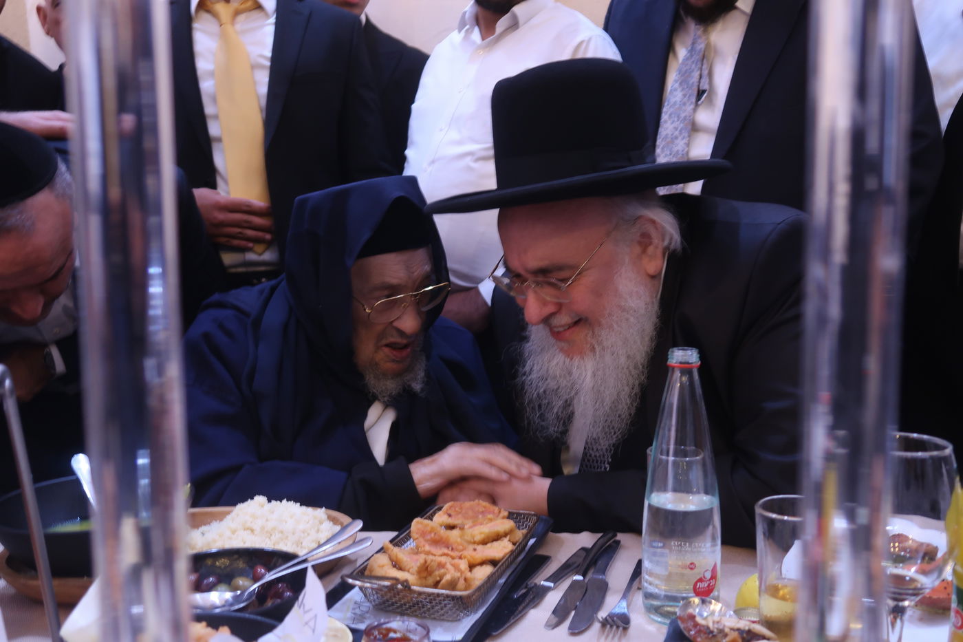 שמחת נישואי נכדי האדמו"רים רבי ברוך אבוחצירא ורבי יחיאל אבוחצירא