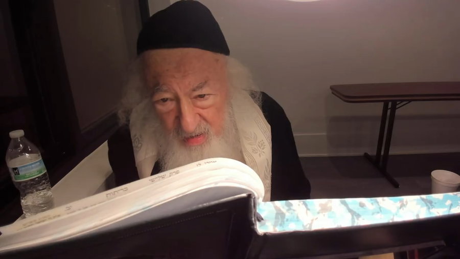 הרב יעקב דוד סטפנסקי בשיעור על מסכת כריתות