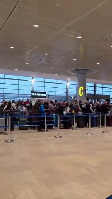העומס בנתב"ג כעת