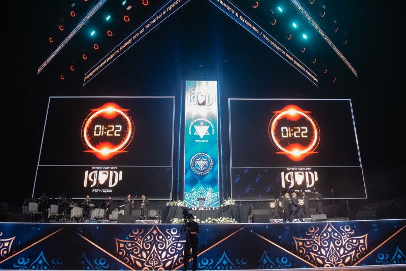 חגיגות י"ט כסלו בבירת רוסיה