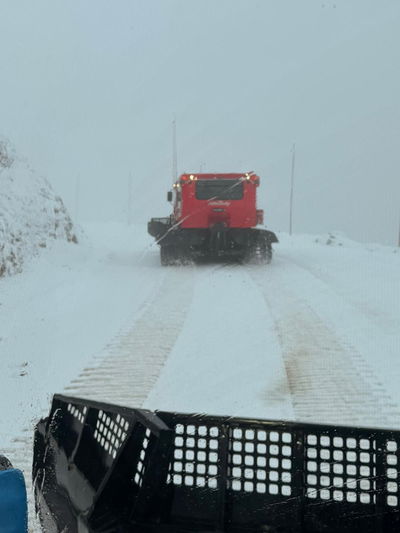 החרמון נצבע לבן: תיעודים מרהיבים מהשלג הכבד שירד בהר הגבוה בישראל 