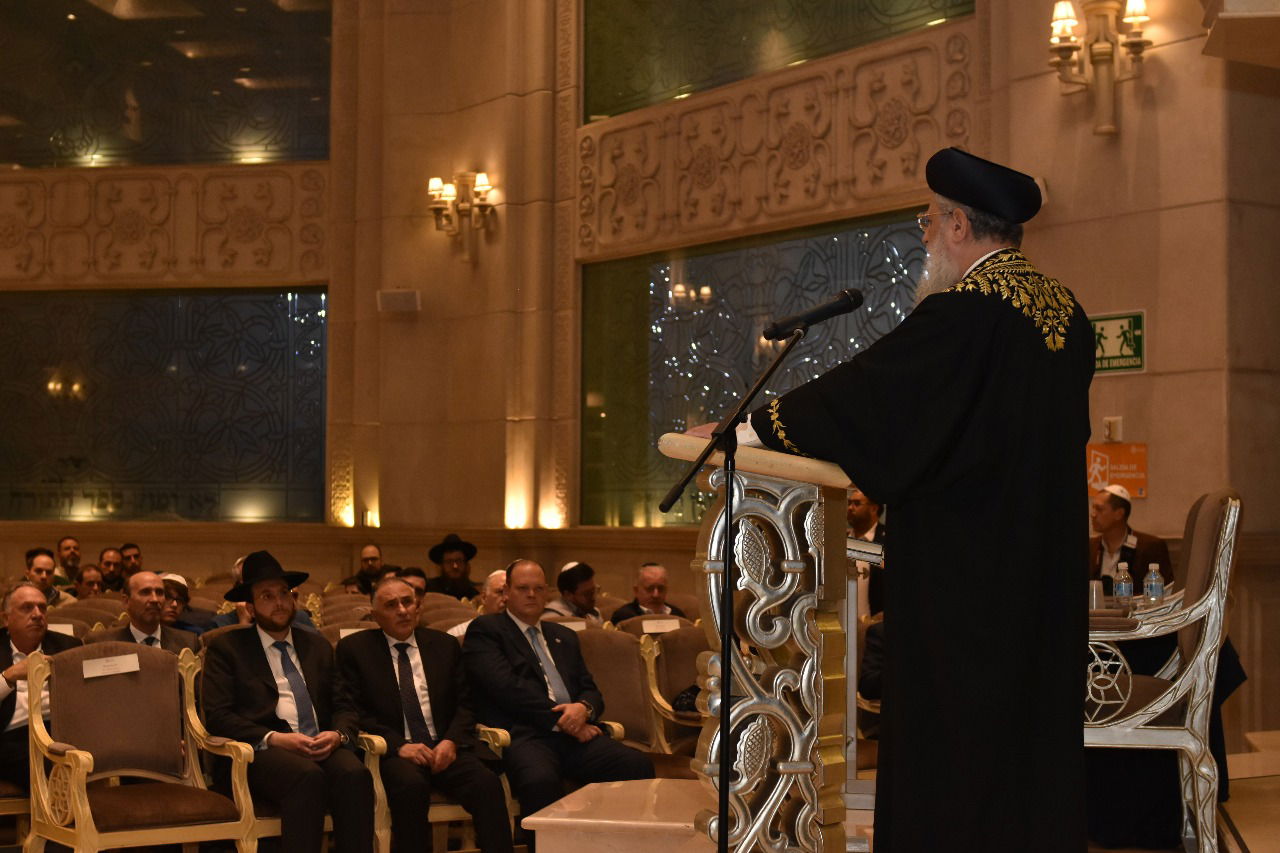 הראשל"צ הגר"ד יוסף בביקור במקסיקו