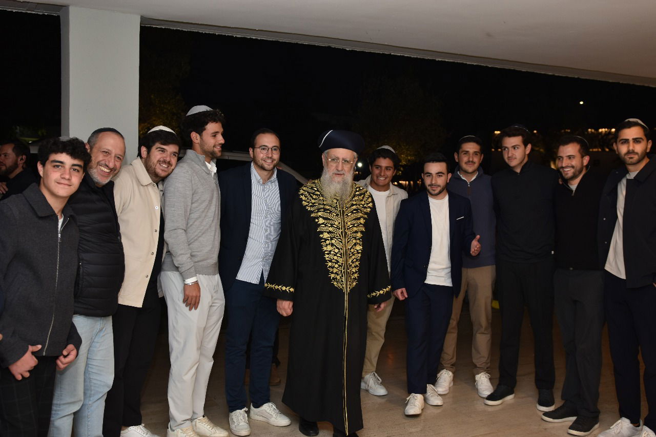 הראשל"צ הגר"ד יוסף בביקור במקסיקו