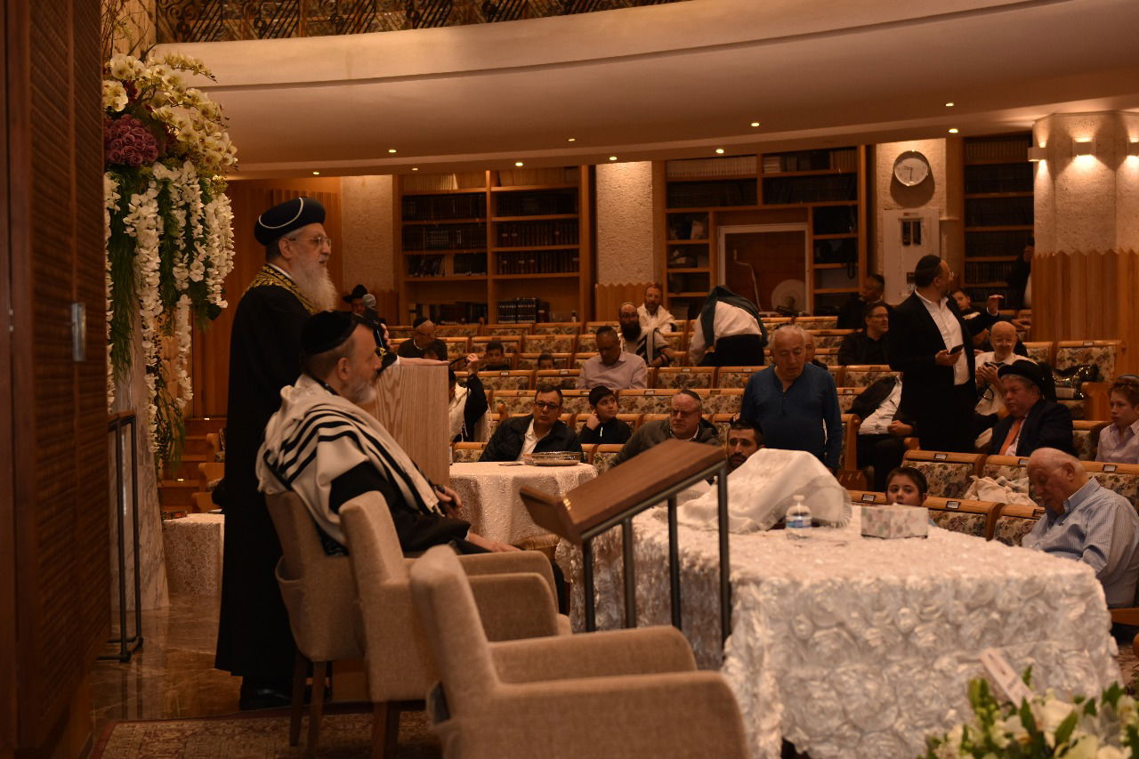 הראשל"צ הגר"ד יוסף בביקור במקסיקו