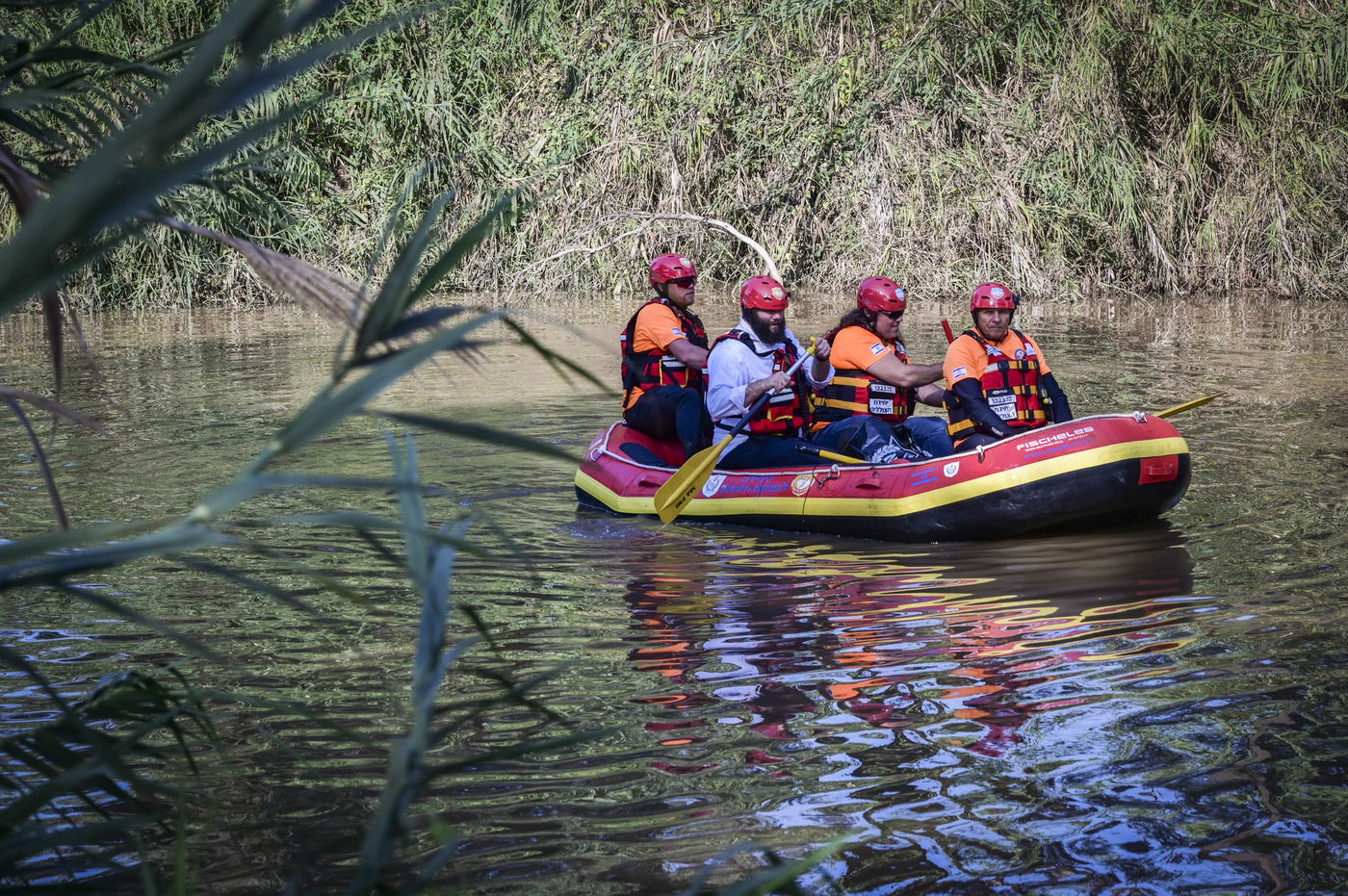 החיפושים הבוקר בנחל הירקון