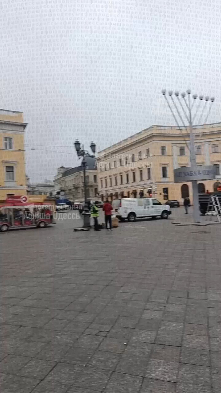 החנכייה הגדולה במרכז העיר אודסה