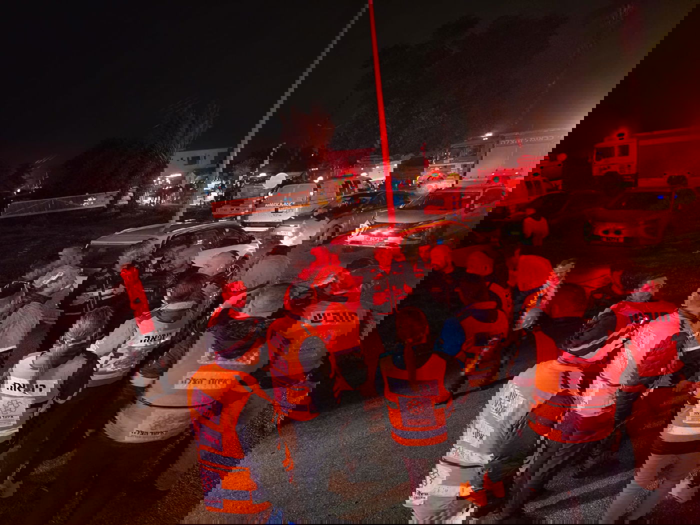 זירת הפינוי הקשה