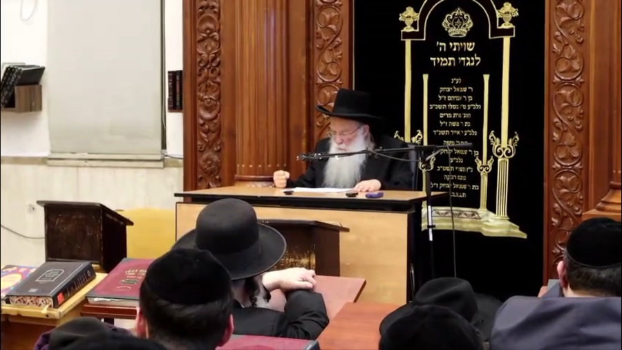עצרת בישיבת בית מאיר לזכרו של הגאון רבי זאב שפירא זצ"ל