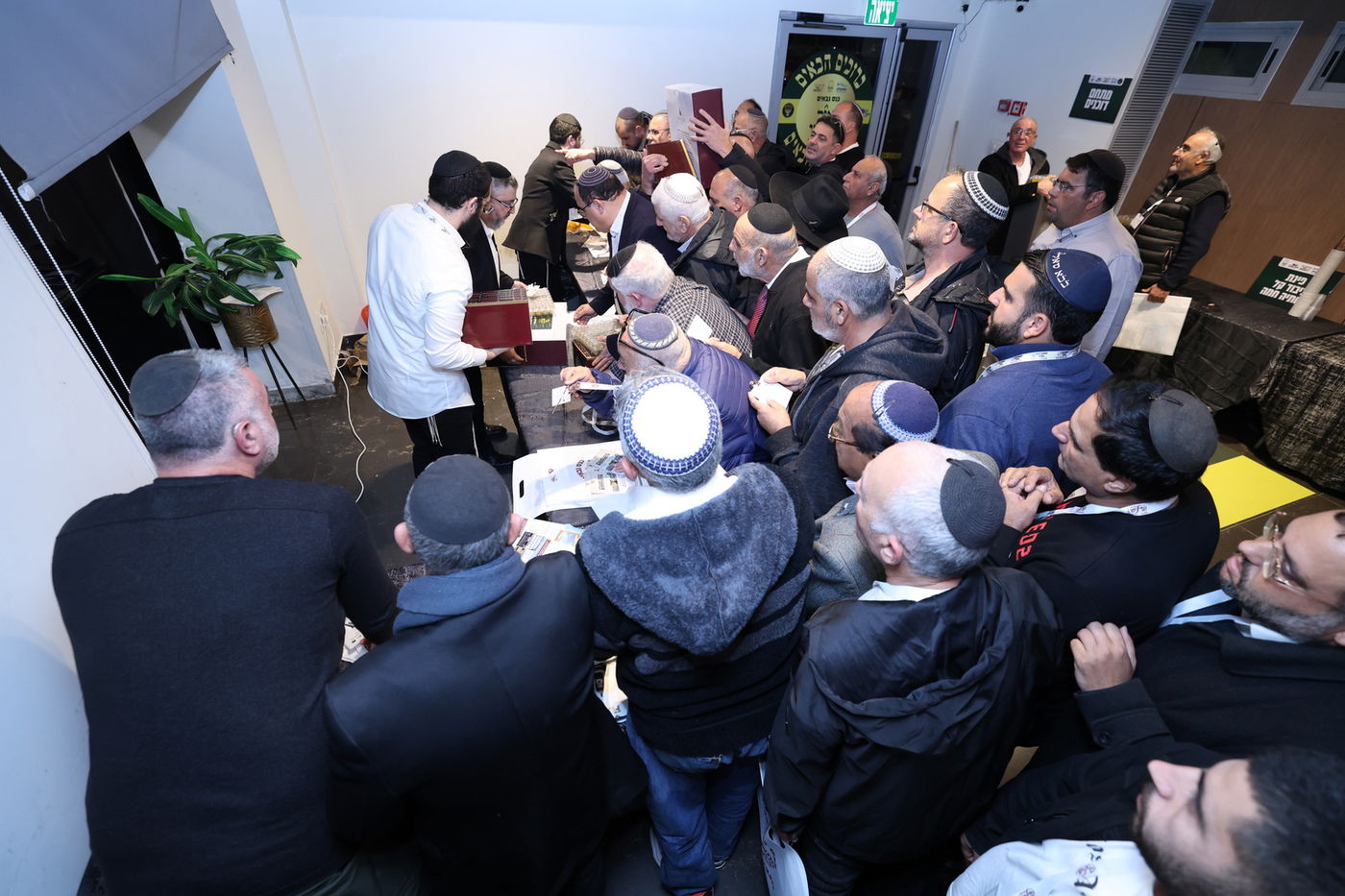 עצרת גבאים באשקלון