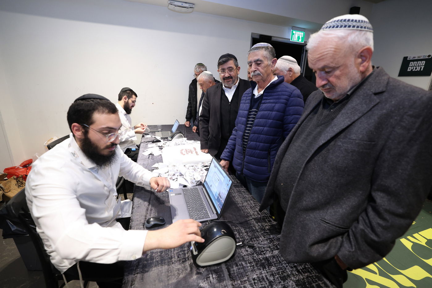 עצרת גבאים באשקלון