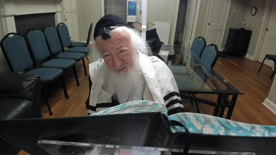 הרב יעקב דוד סטפנסקי בשיעור על מסכת מעילה