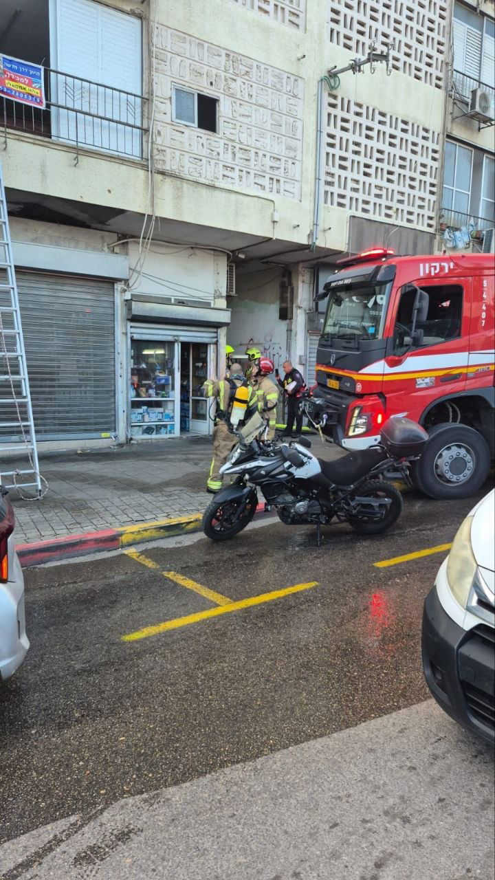 זירת השריפה