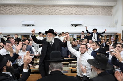 סיום הש''ס בישיבת 'רנה של תורה' בכרמיאל