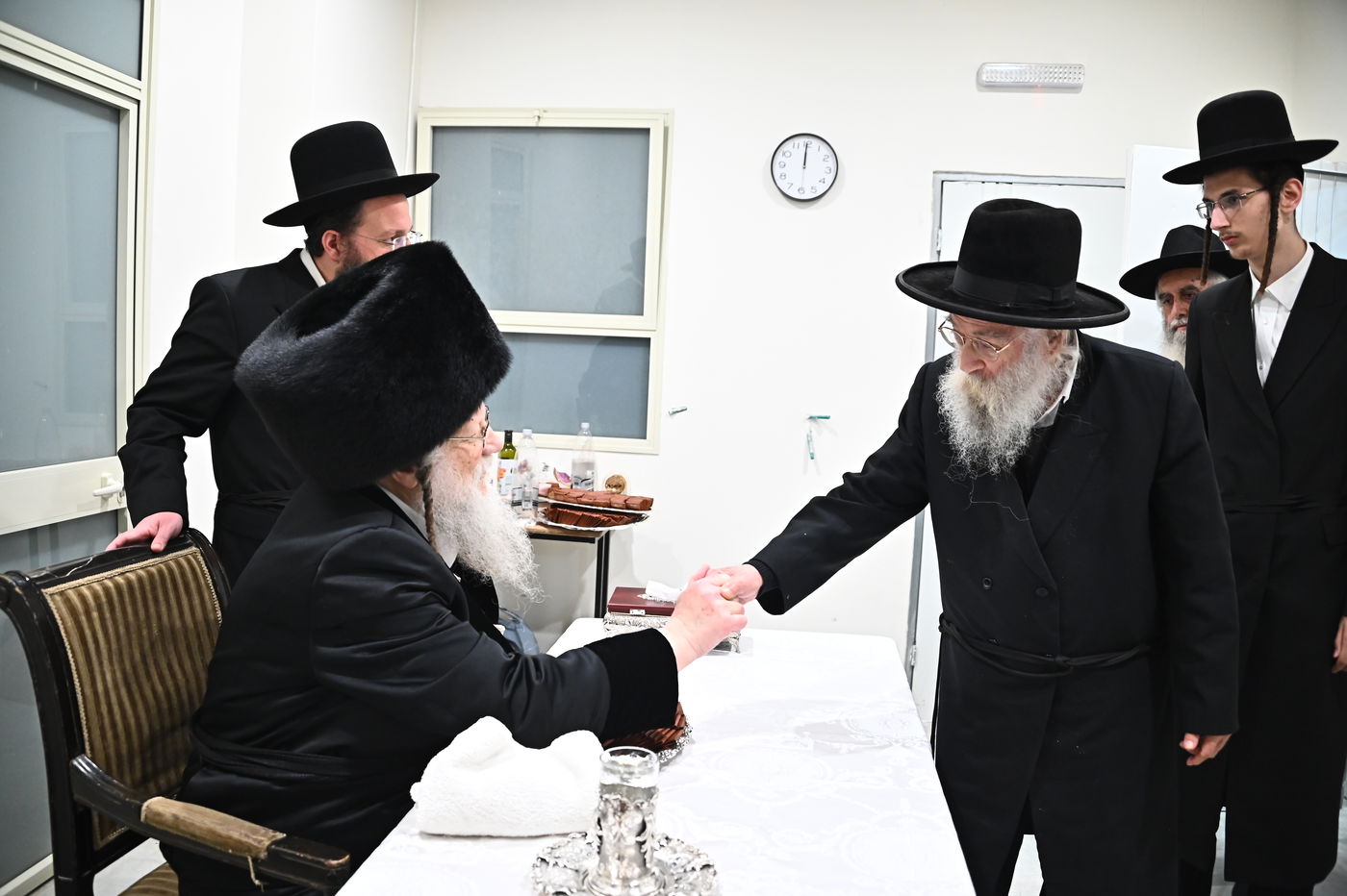 שמחת בר המצווה לנכד האדמו"ר ממודז'יץ