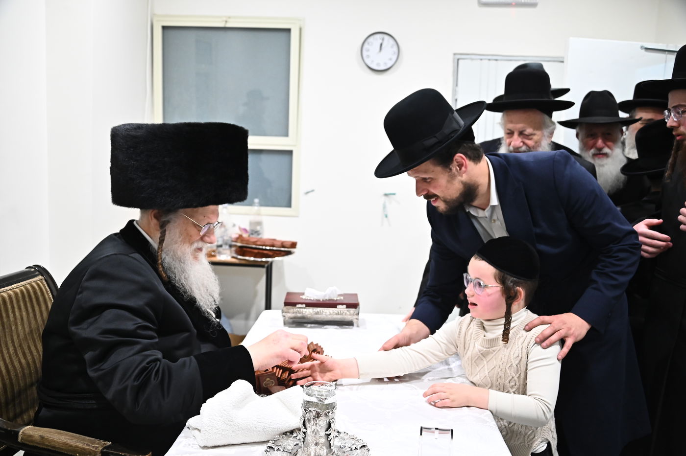 שמחת בר המצווה לנכד האדמו"ר ממודז'יץ