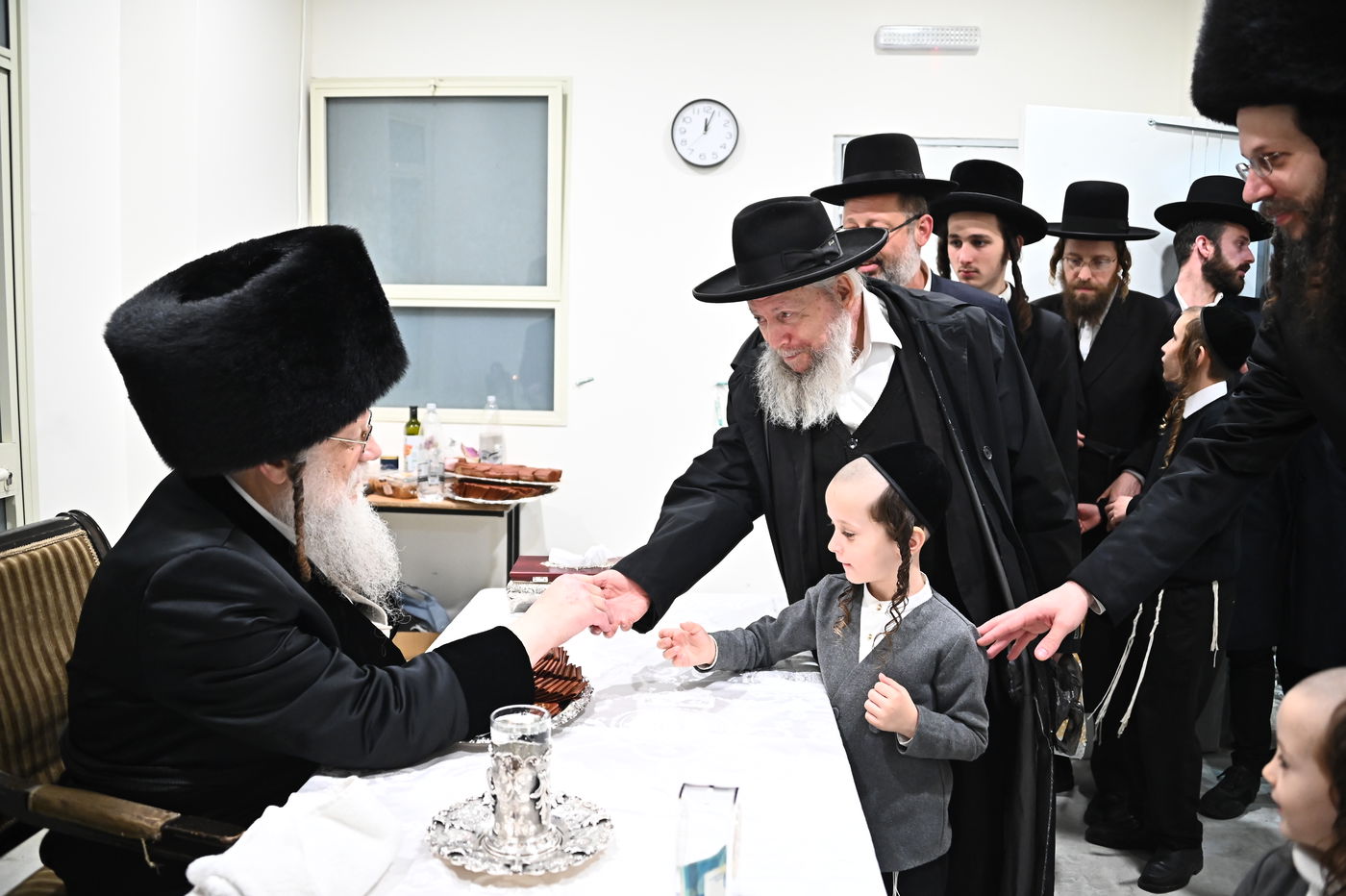 שמחת בר המצווה לנכד האדמו"ר ממודז'יץ