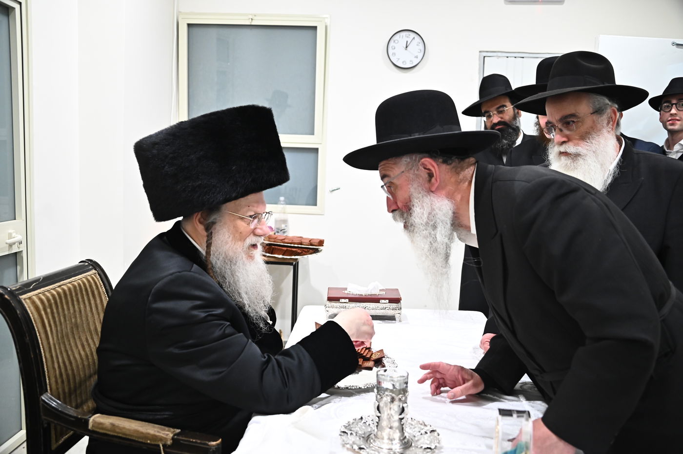 שמחת בר המצווה לנכד האדמו"ר ממודז'יץ