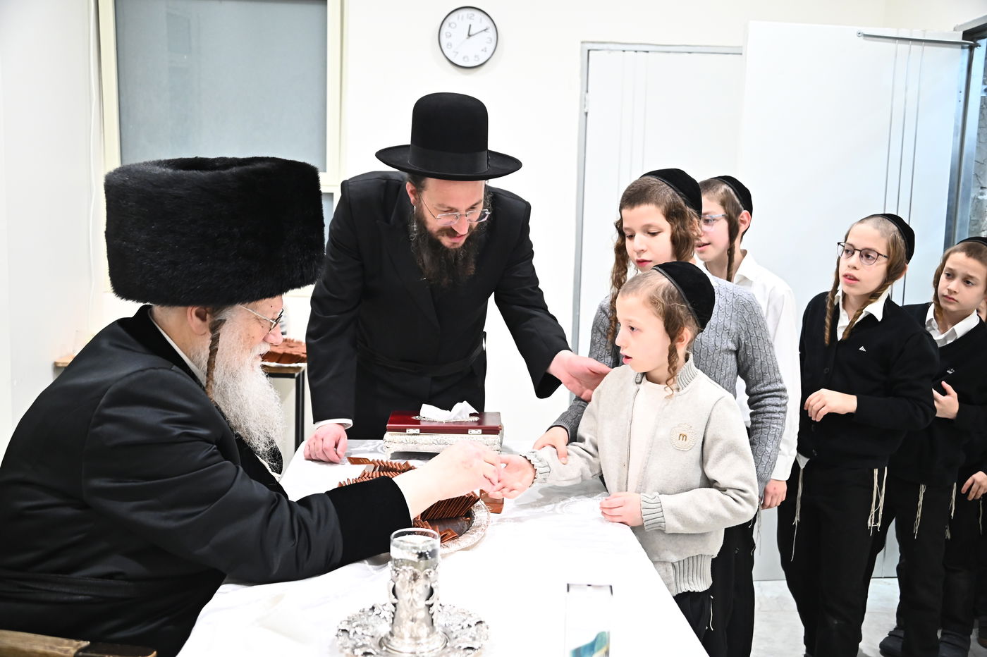 שמחת בר המצווה לנכד האדמו"ר ממודז'יץ