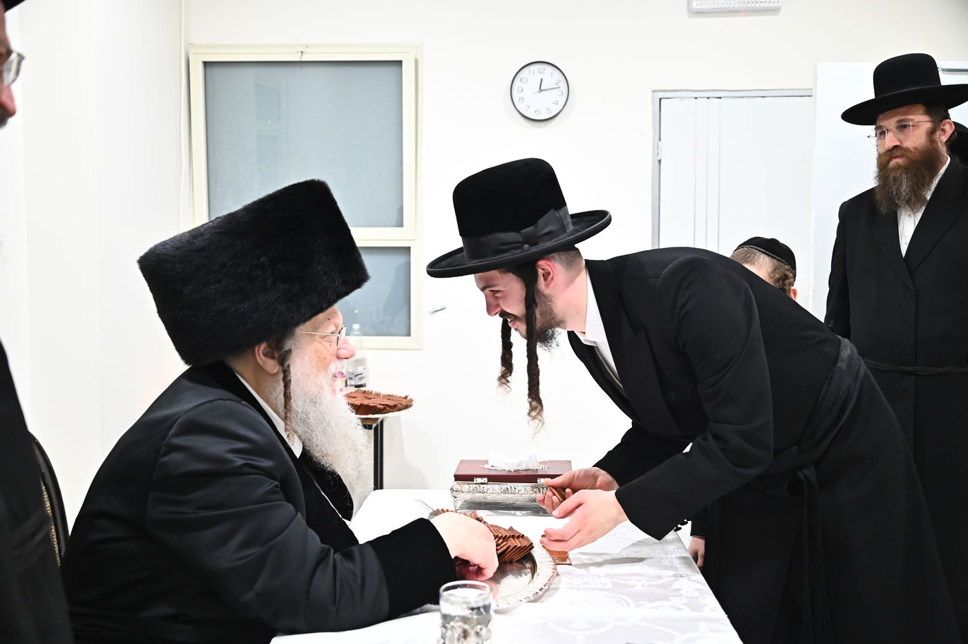 שמחת בר המצווה לנכד האדמו"ר ממודז'יץ