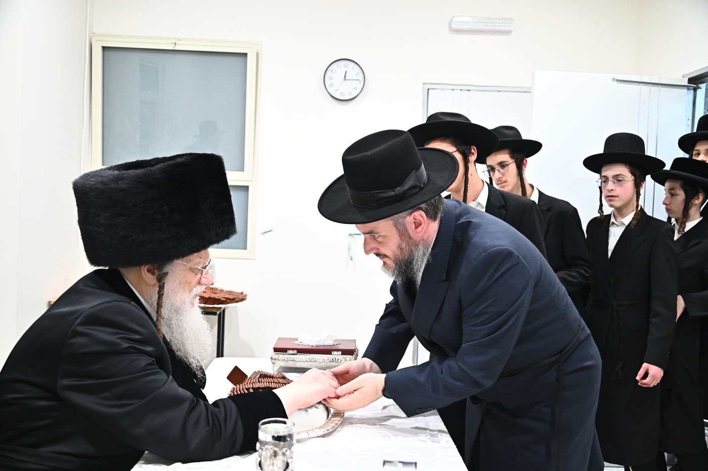 שמחת בר המצווה לנכד האדמו"ר ממודז'יץ