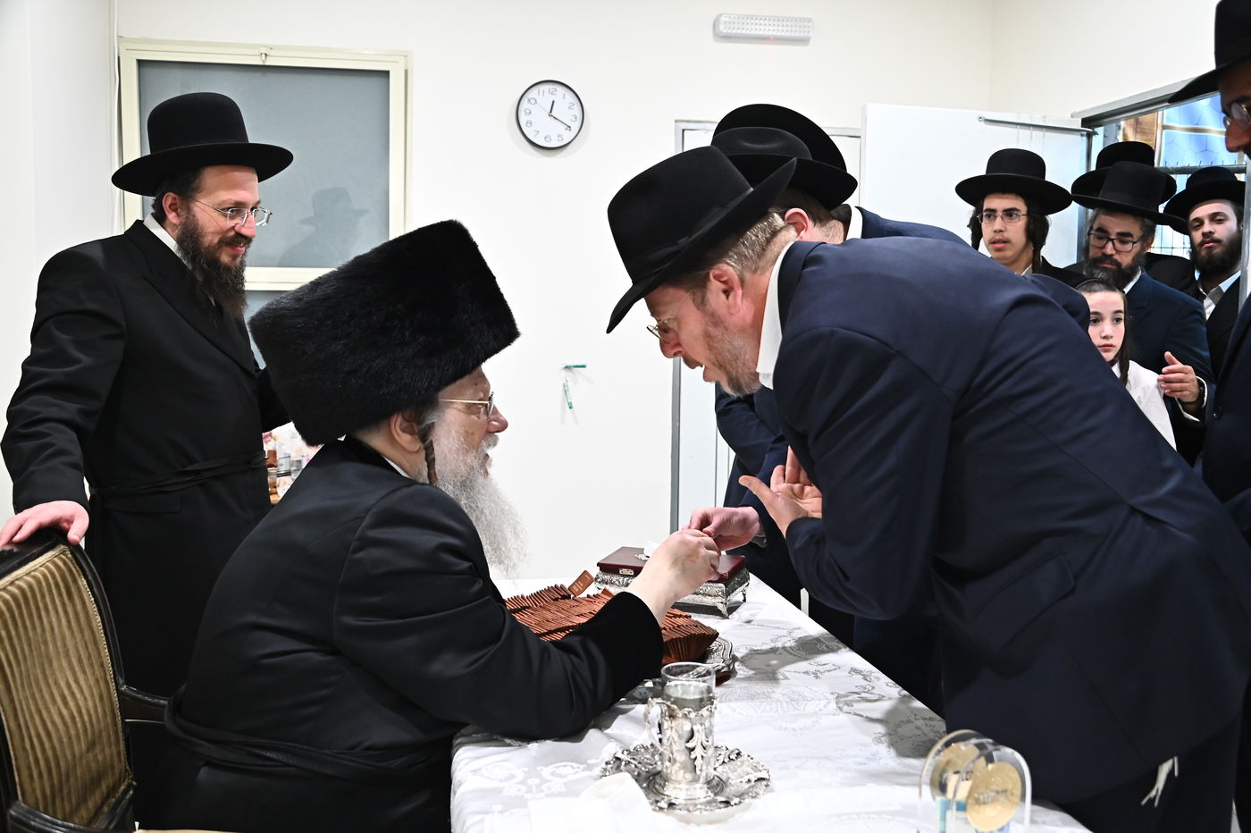 שמחת בר המצווה לנכד האדמו"ר ממודז'יץ