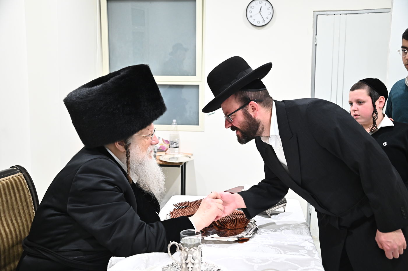 שמחת בר המצווה לנכד האדמו"ר ממודז'יץ