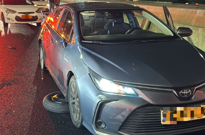 זירת התאונה