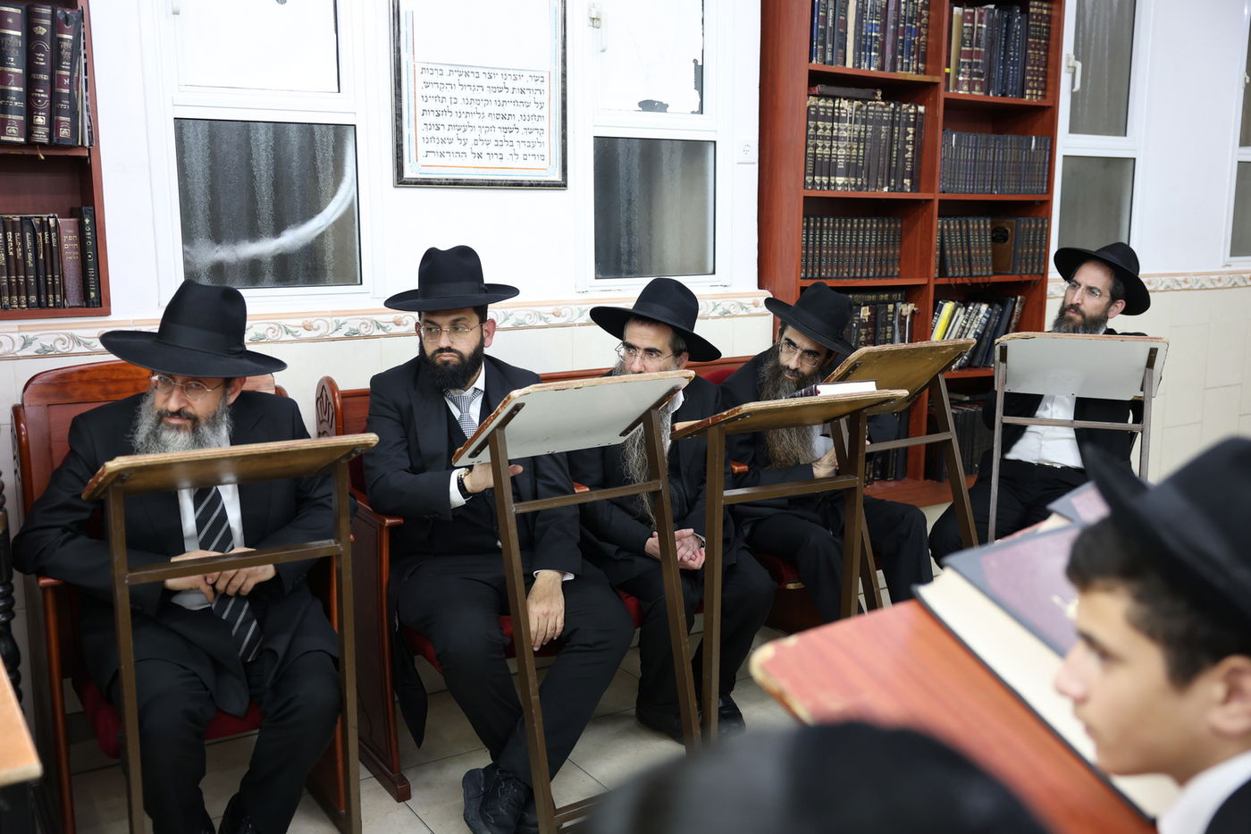 הראשל"צ הגר"י יוסף בביקור בישיבת 'אור אברהם'