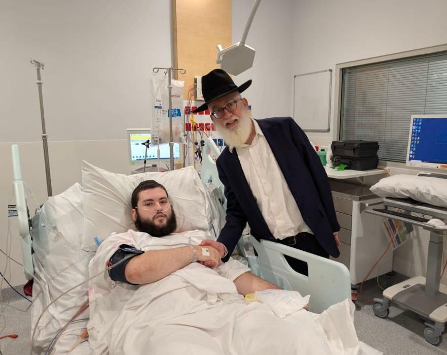 הגה"צ רבי שלמה קאהן בביקור בסידני