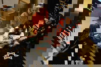 משפחתו של הרב בהלווייה