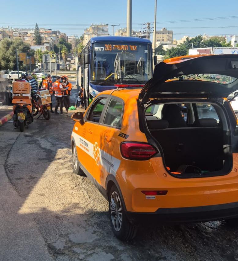 זירת התאונה 