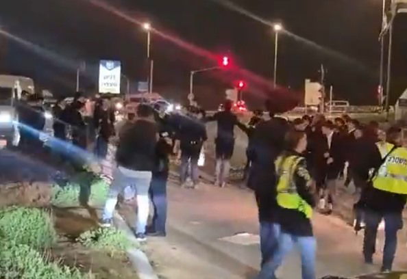 הפלג חסם את הכניסות לאשקלון; הגיעו סמוך לבית הקצין במשטרה הצבאית