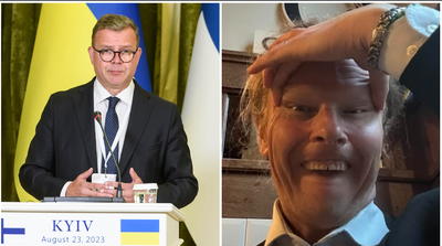 חבר פרלמנט בפינלנד מלכסן עיניים - ראש ממשלת פינלנד