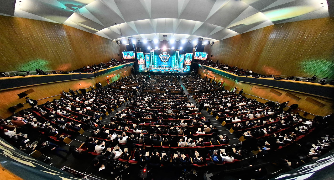 מעמד סיום הזוהר של מוסדות נהר שלום - ירושלים